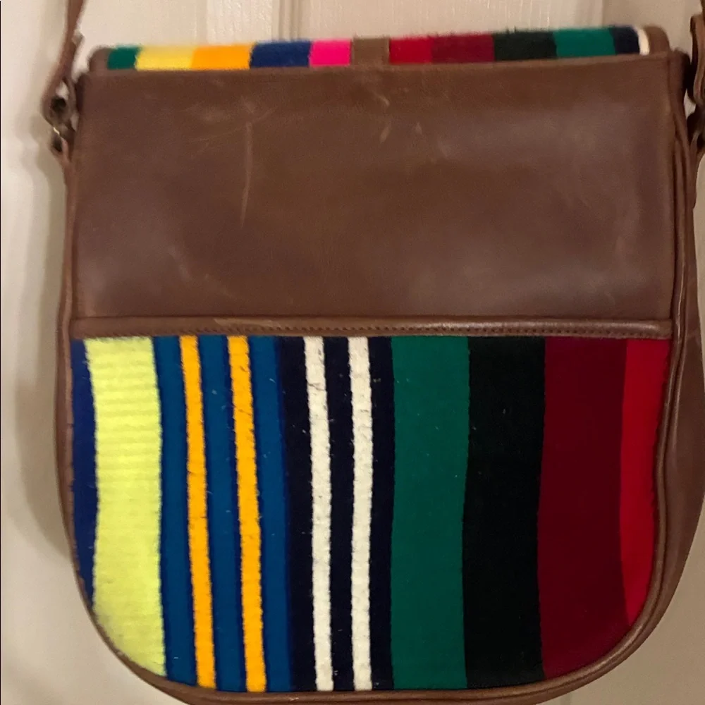 Striped Multicolor‎ Crossbody Bag
